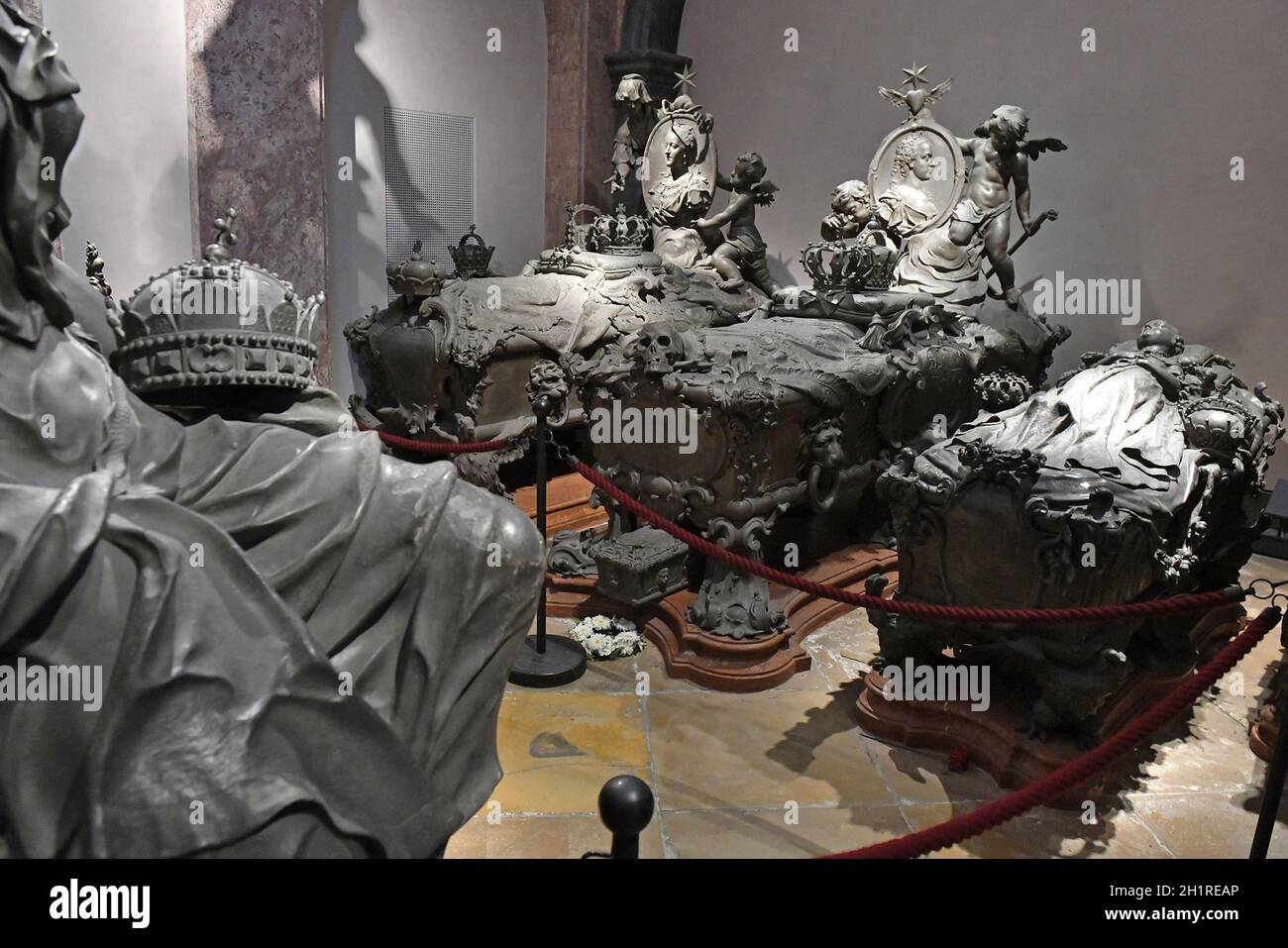 Die Kapuzinergruft Kaisergruft, Wien, Österreich, Europa die