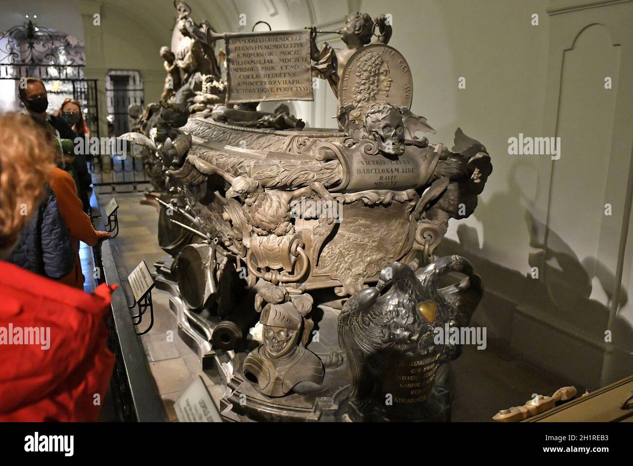 Die Kapuzinergruft Kaisergruft, Wien, Österreich, Europa die