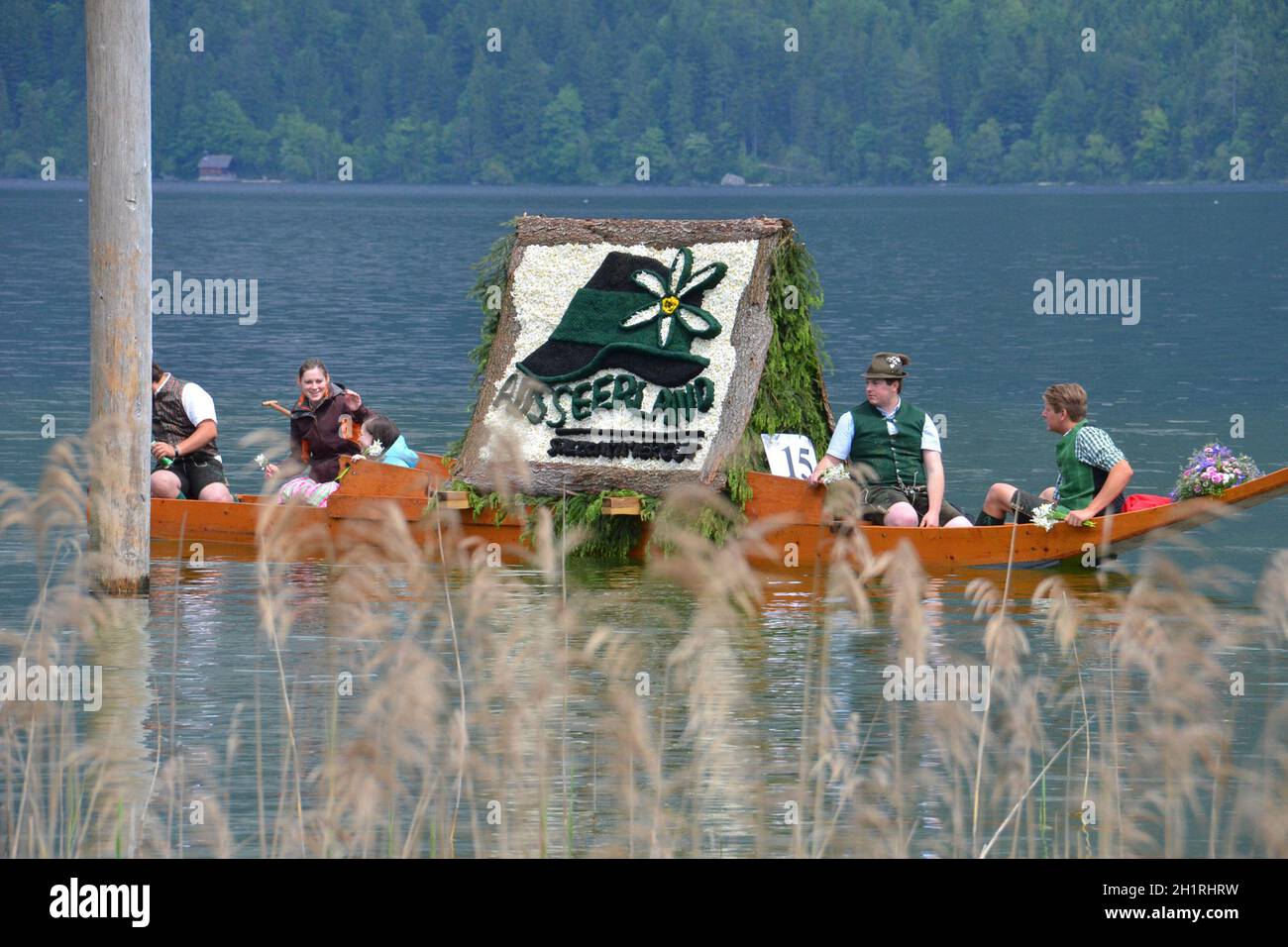 Narzissenfest im Ausseerland, Steiermark; Österreich, Europa - Narzissenfest im Ausseerland, Steiermark; Österreich, Europa Stockfoto