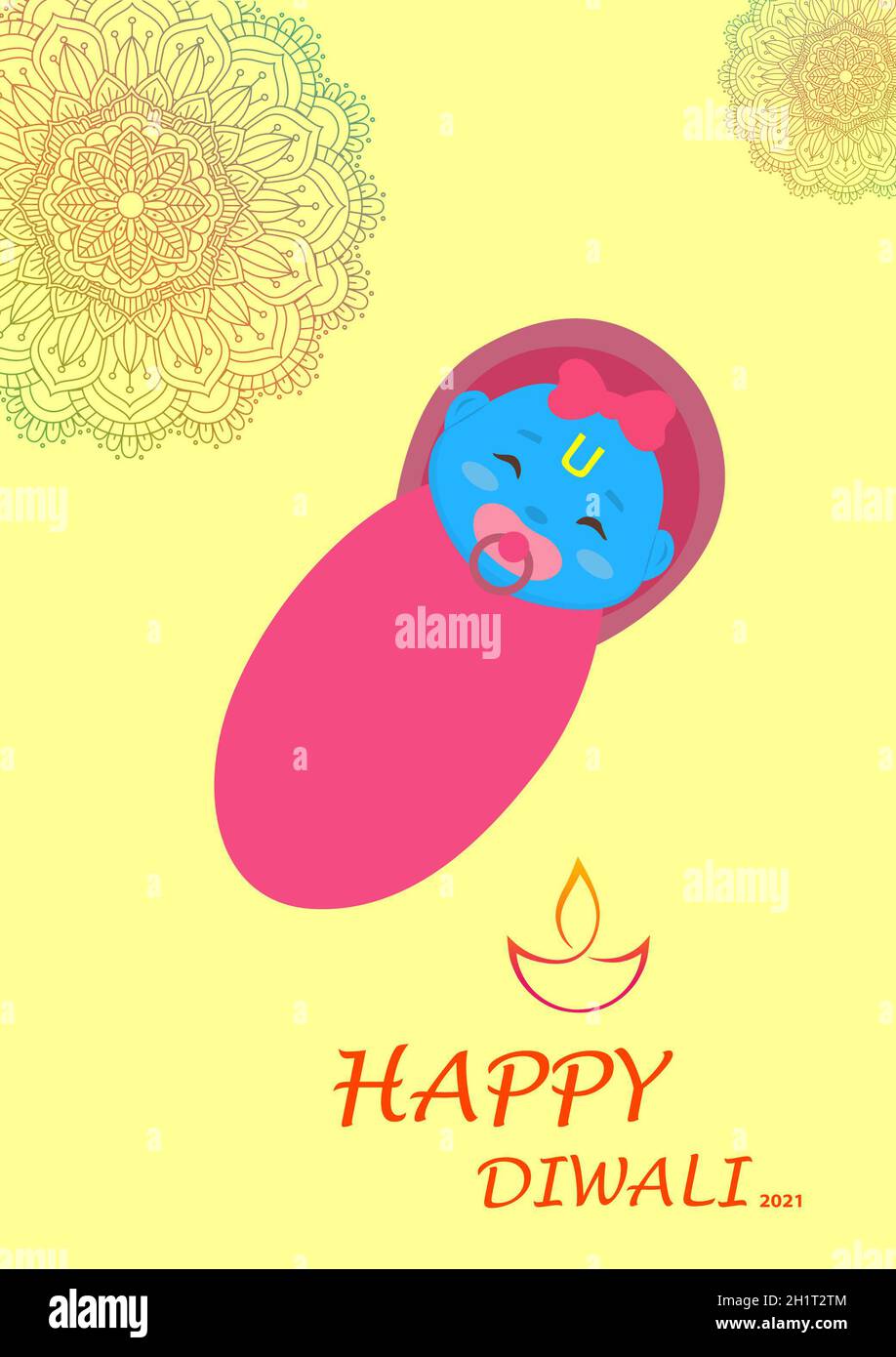 Diwali-Festa 2021, Happy Diwali 2021, Diwali Wünscht Stockfoto