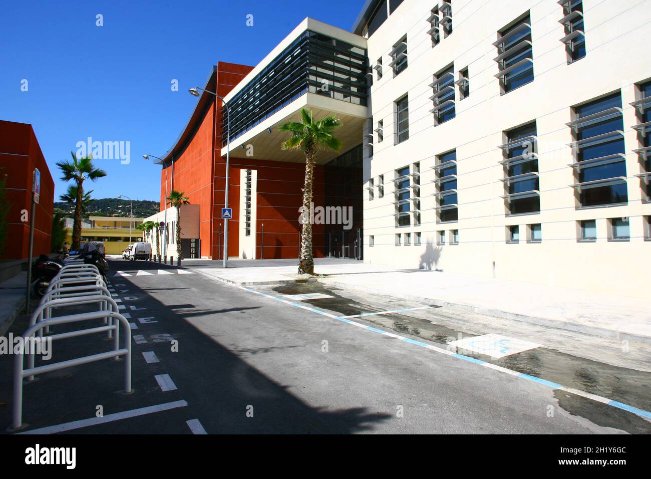 FRANCE ALPES-MARITIMES (06) SCHÖN. REGIONALES MUSIKKONSERVATORIUM Stockfoto