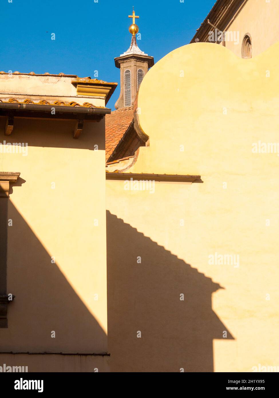 Italien, Toskana, Florenz, die Santo spirito Kirche. Stockfoto