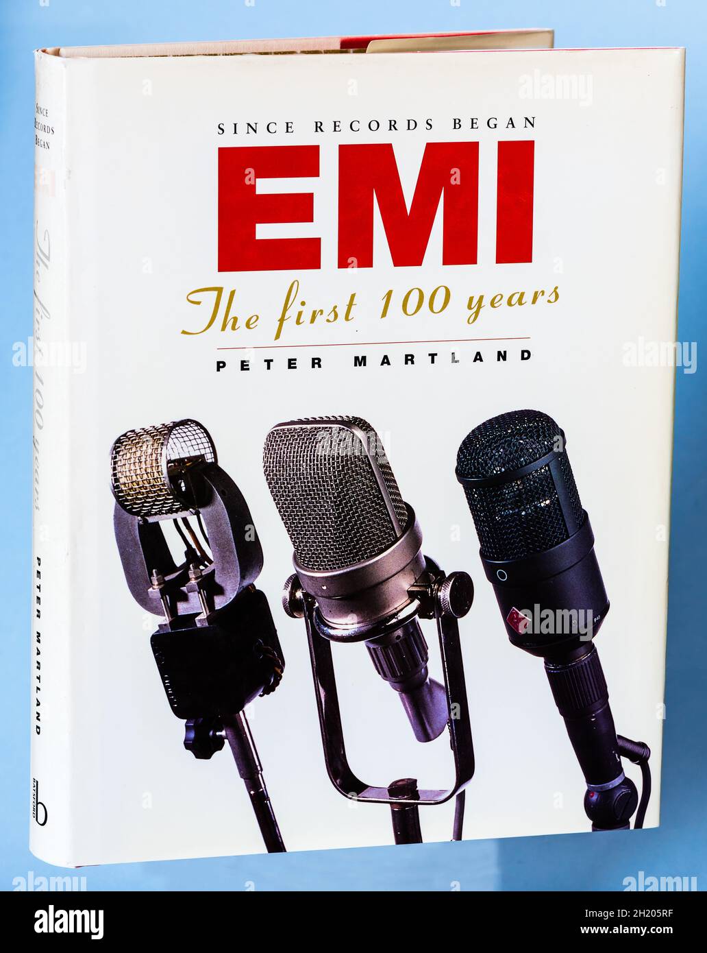 Erinnerungen an EMI - Buch "die ersten 100 Jahre". Stockfoto