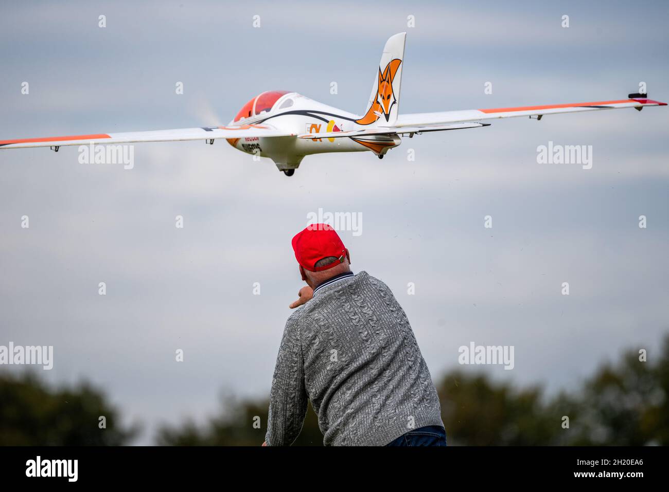 Basingstoke Model Aero Club, Basingstoke, Großbritannien Stockfoto
