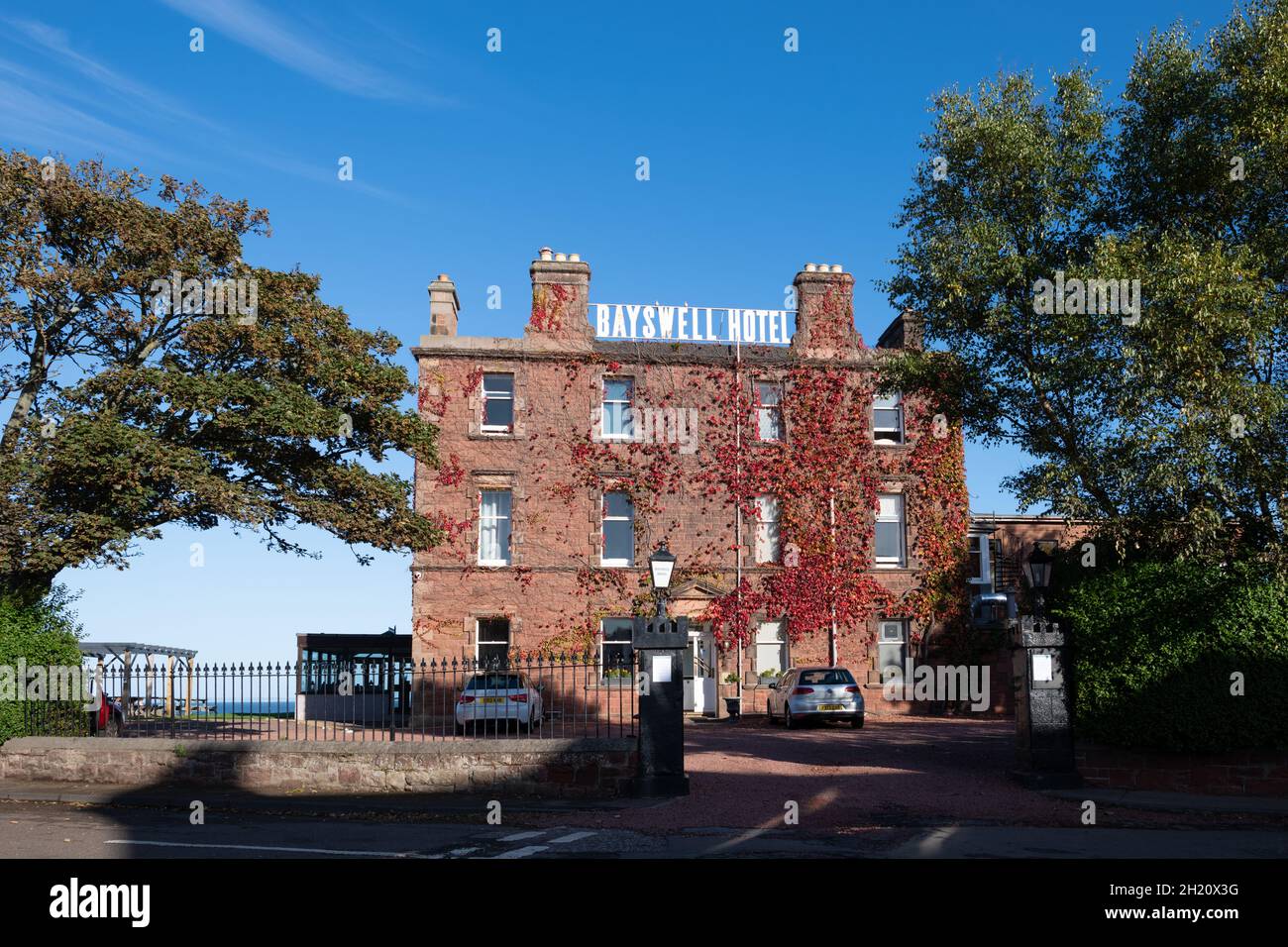 Bayswell Park Hotel und Restaurant, Dunbar, East Lothian, Schottland, Großbritannien Stockfoto