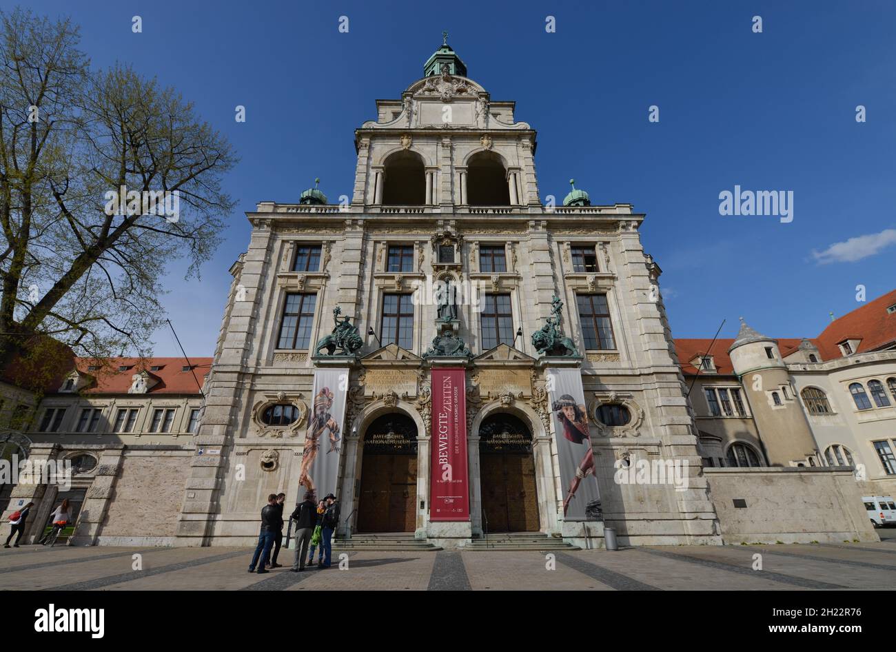Bayerisches Nationalmuseum, Prinzregentenstraße, München, Bayern, Deutschland Stockfoto