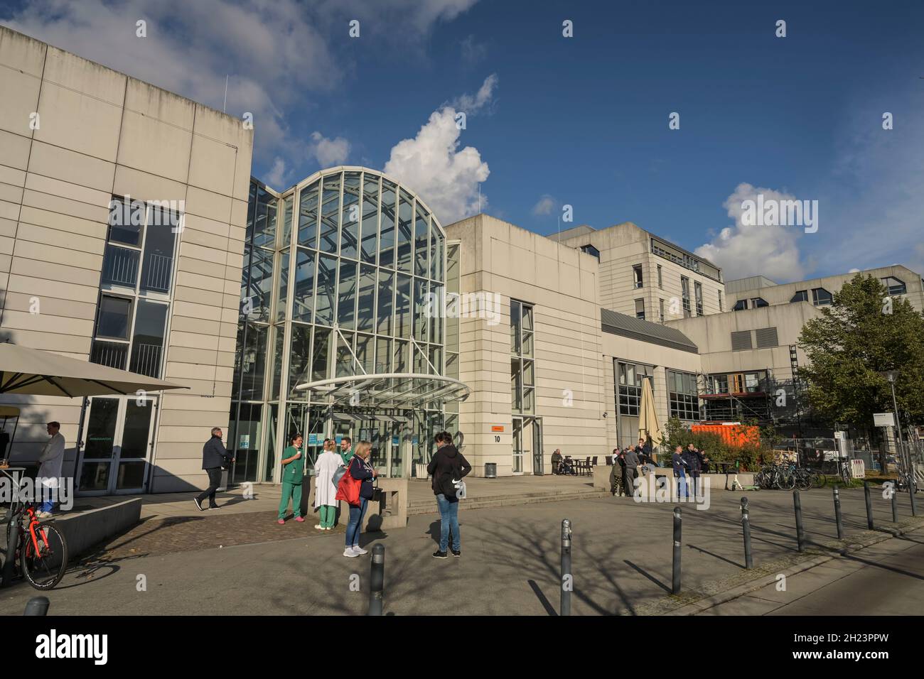 Charite Campus Virchow Mittelallee, Wedding, Mitte, Berlin, Deutschland Stockfoto