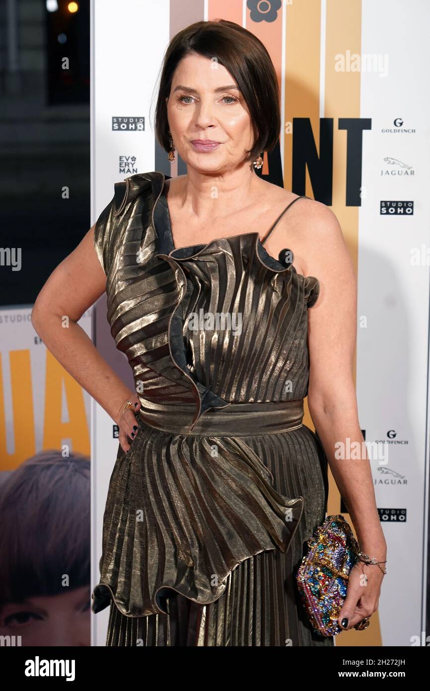 Sadie Frost nimmt an einer Sondervorführung des Dokumentarfilms Quant unter der Regie von Sadie Frost im Everyman Chelsea in London Teil. Bilddatum: Mittwoch, 20. Oktober 2021. Stockfoto