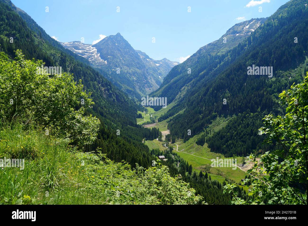 Wunderschöne Alpenlandschaft der Region Schladming-Dachstein in Österreich Stockfoto