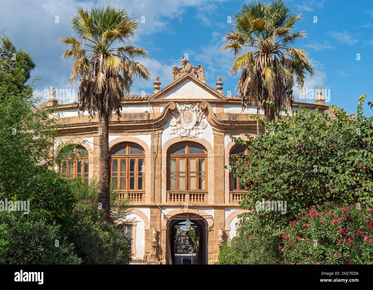 Villa Palagonia, Bagheria, Sizilien, Italien Stockfoto