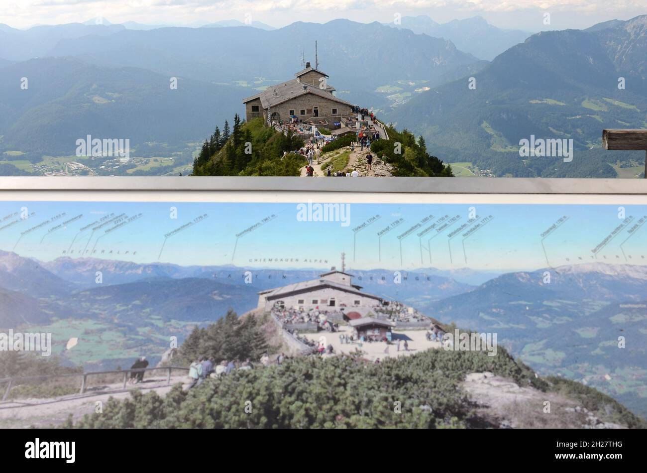 Das Kehlsteinhaus auf dem Kehlstein, Berchtesgaden, Bayern, Deutschland