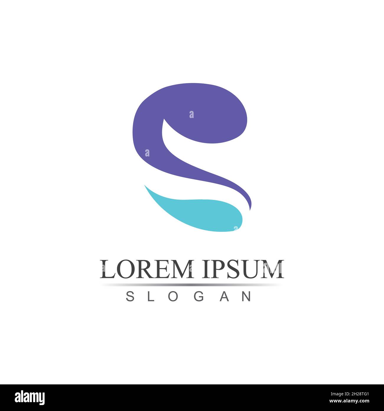 Letter S Business abstrakte Einheit Vektor-Logo Design-Vorlage Stock Vektor