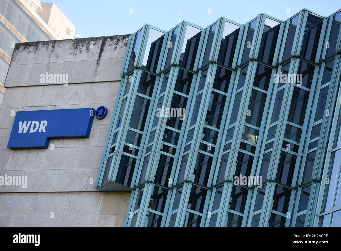 Gebäude des Westdeutschen Rundfunks (WDR) in Nordrhein-Westfalen, Deutschland, Europa - Gebäude des Westdeutschen Rundfunks (WDR) in Stockfoto