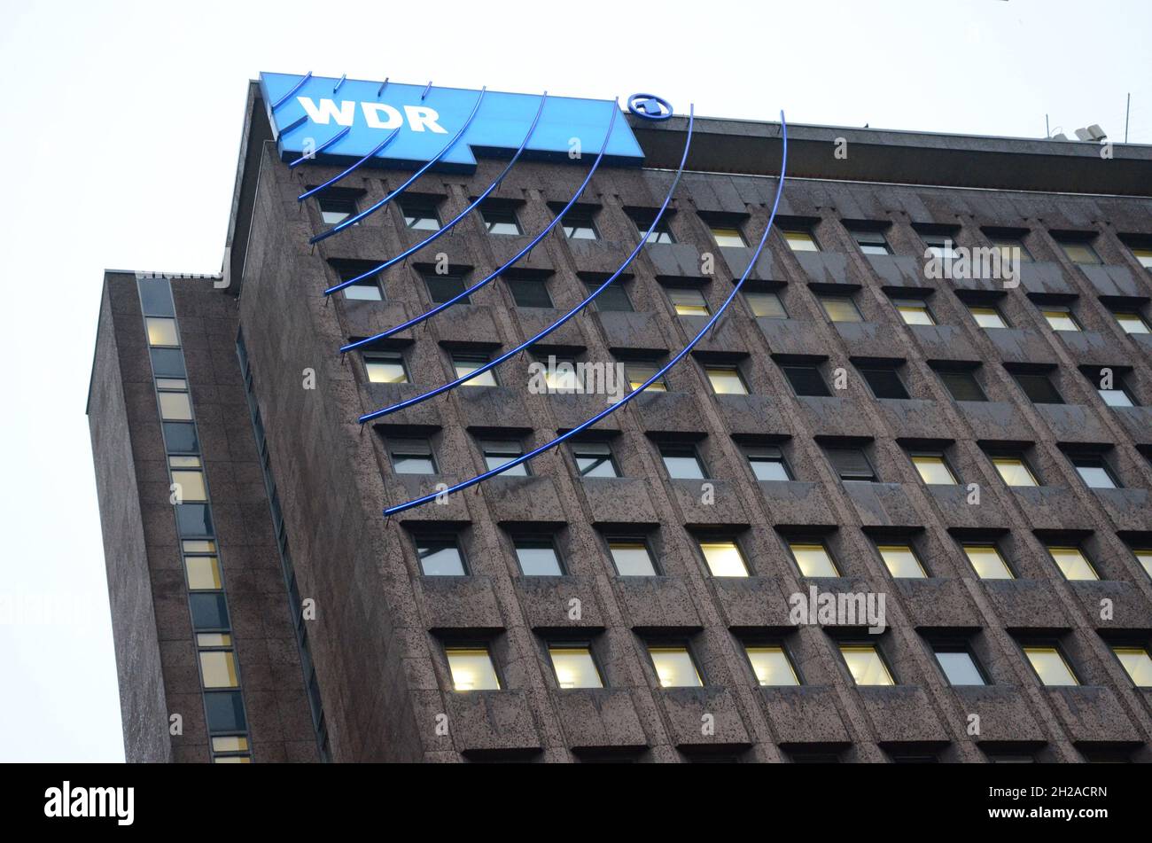 Gebäude des Westdeutschen Rundfunks (WDR) in Nordrhein-Westfalen, Deutschland, Europa - Gebäude des Westdeutschen Rundfunks (WDR) in Stockfoto
