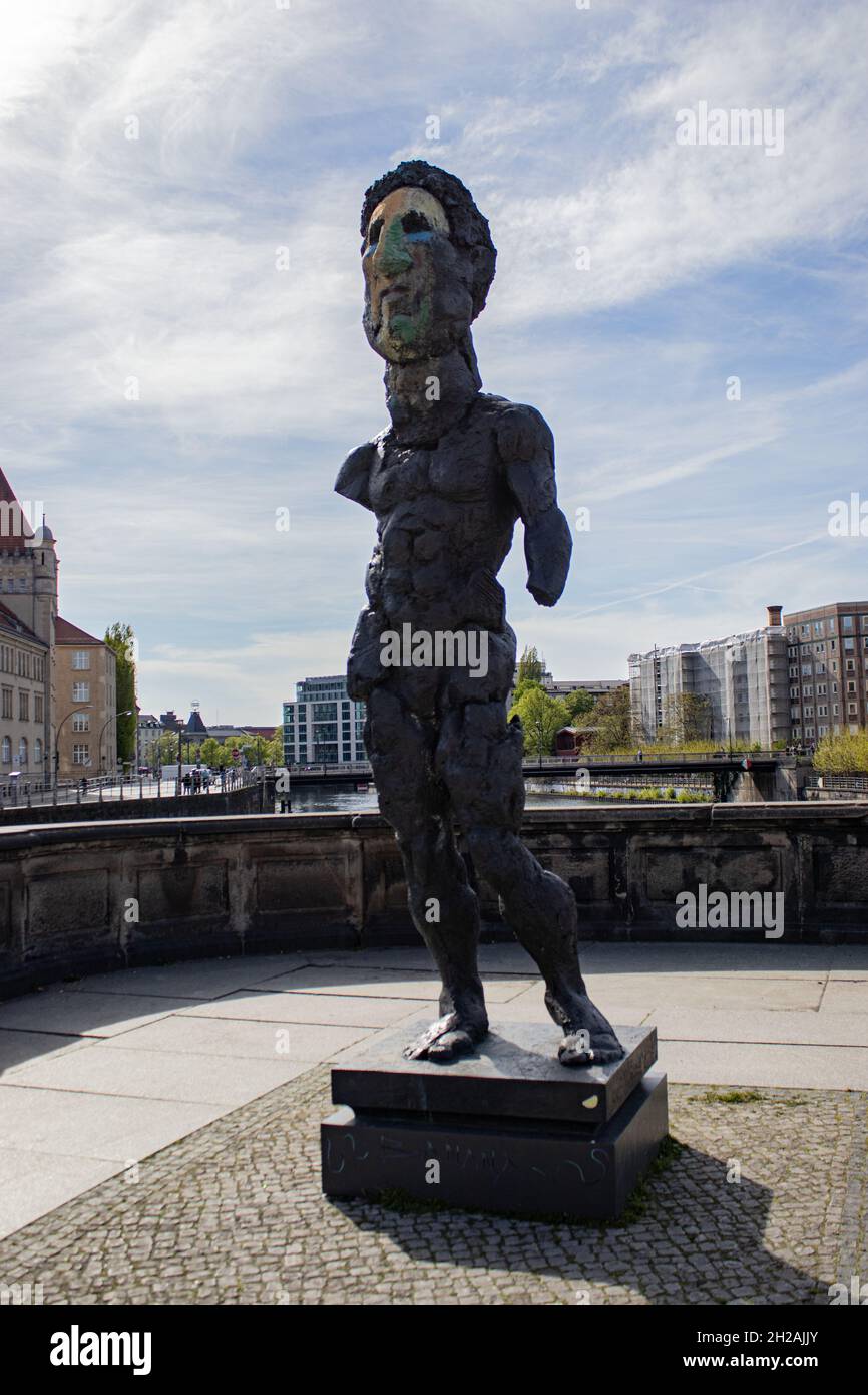 Hektor Koepf von Markus Luepertz Stockfoto