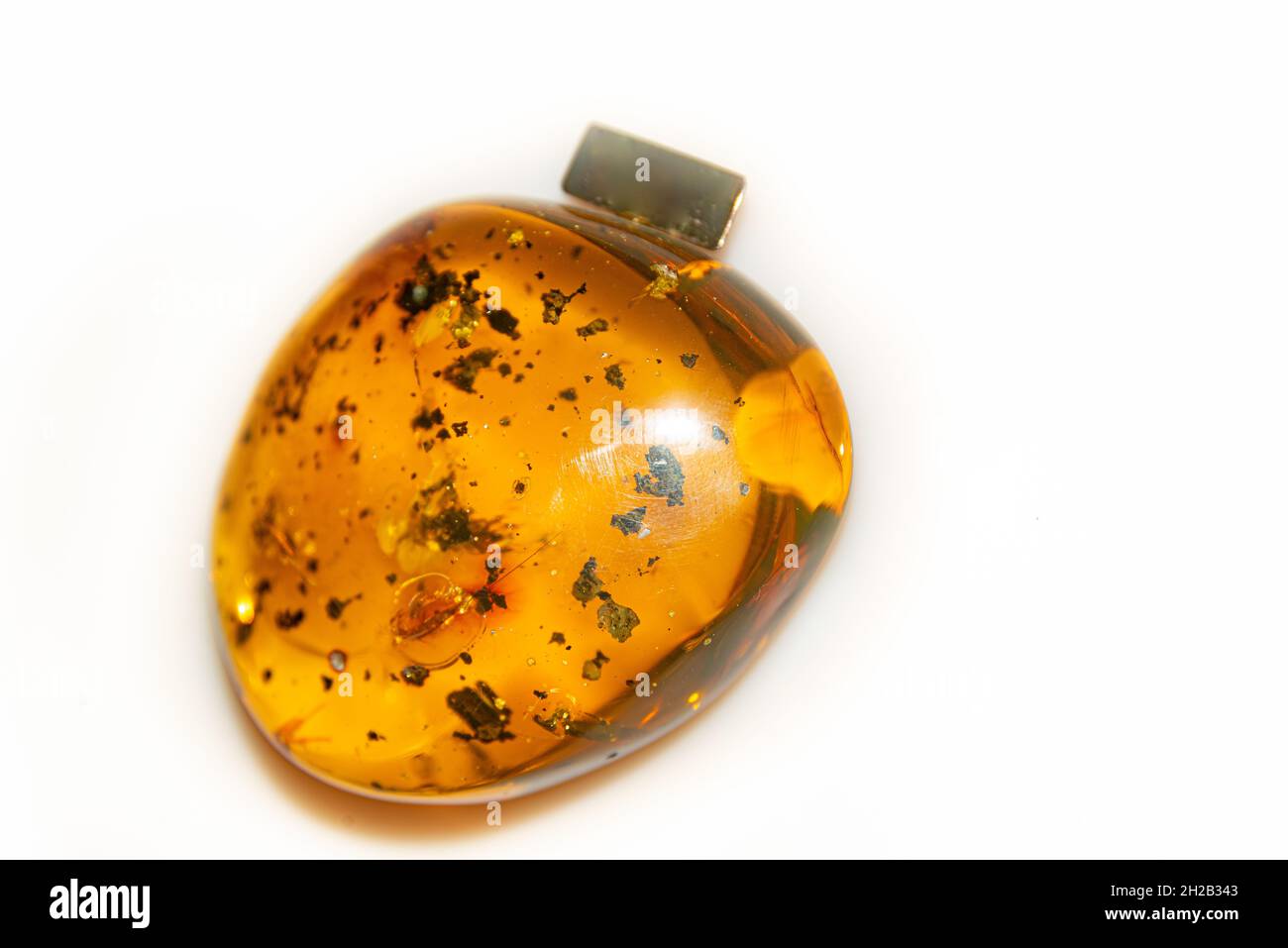 Bernstein Unikat aus Mexiko Stockfoto