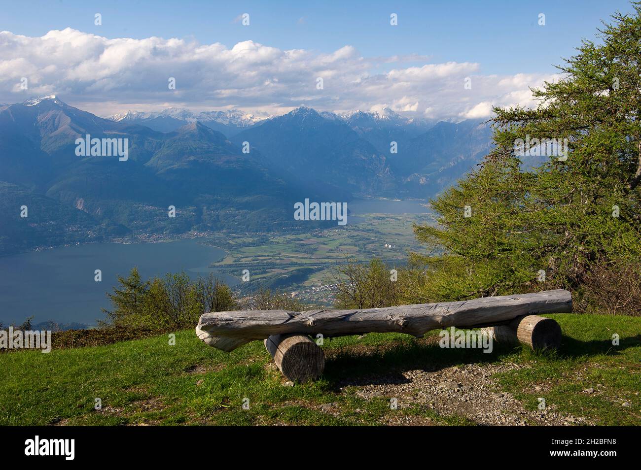 Europa Italien, Lombardei, Comer See, Lecco , Legnoncino Mounth Stockfoto