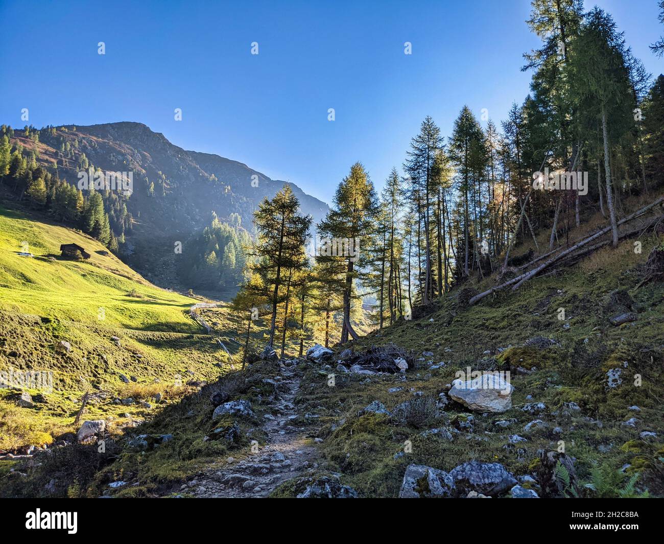 Switzerland Grisons Davos Sertig Valley Stockfotos und -bilder Kaufen -  Alamy