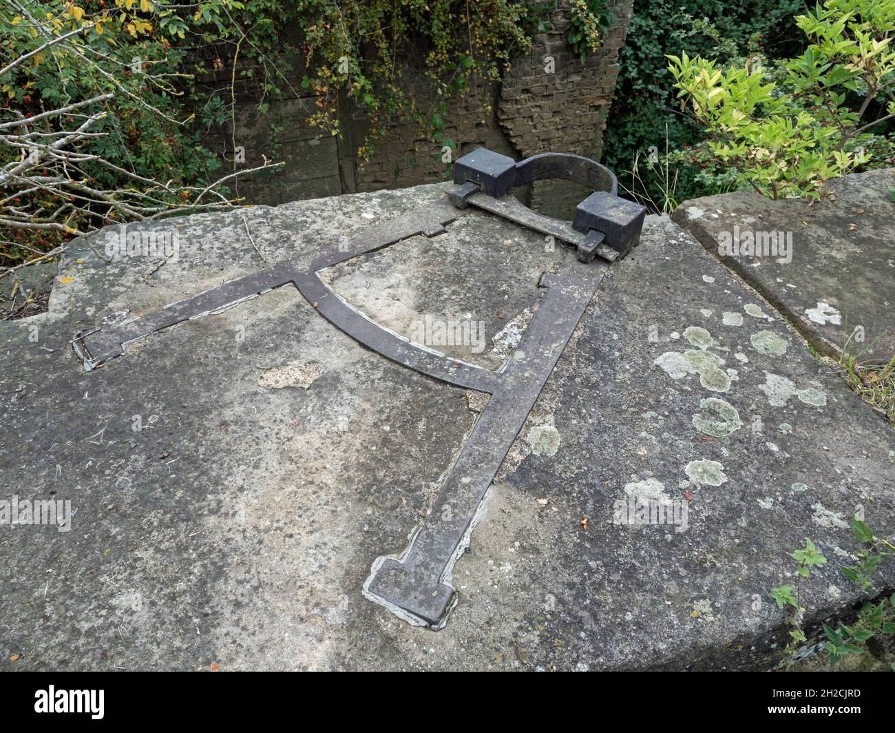 Great Dike und Sluice, Mepal, Cambridgeshire Stockfoto