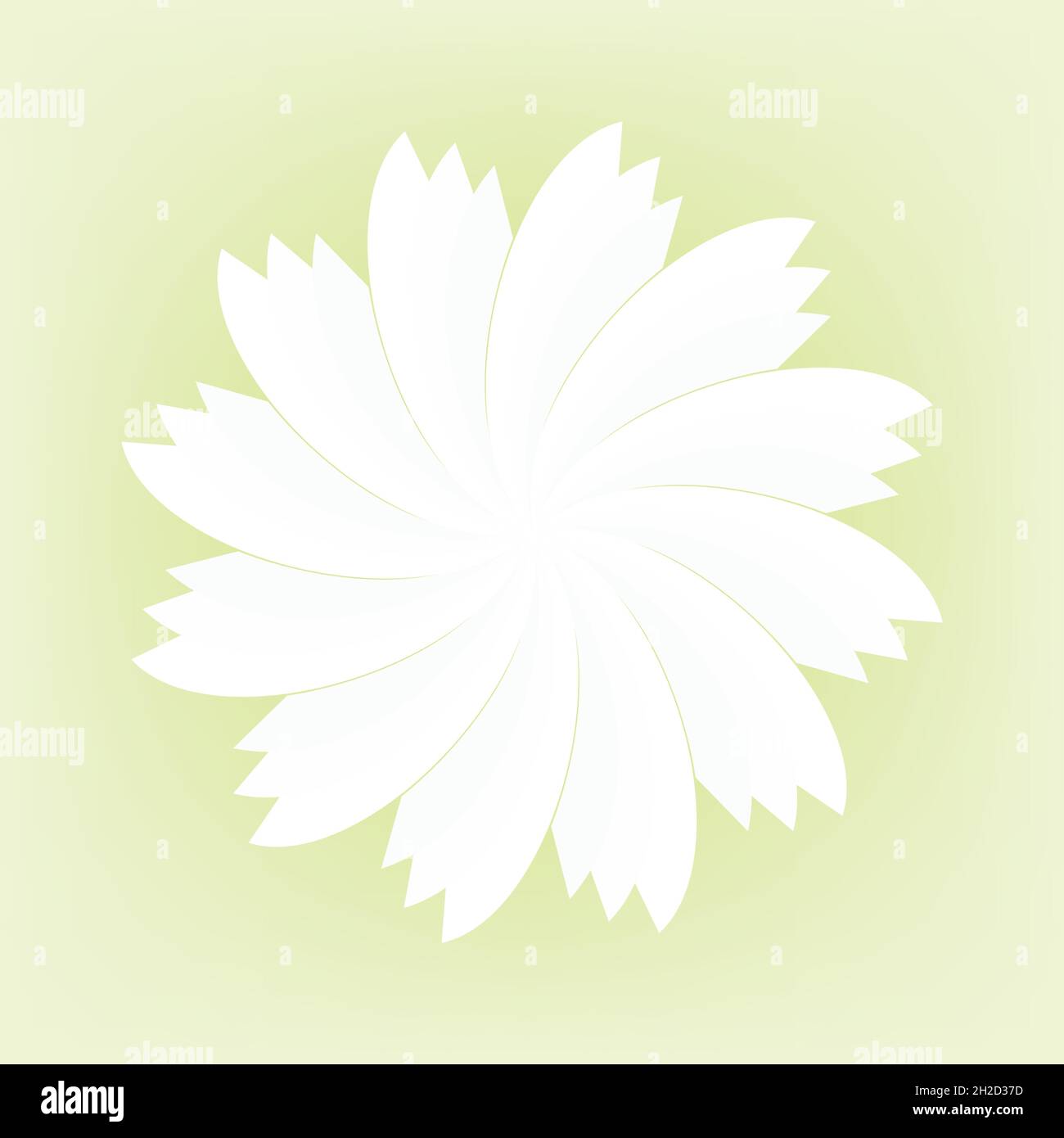 Abstrakt Hintergrund natürliche weiße Flora Pflanze tropisches Laub Element Dekoration Kunst Grafik Design Muster nahtlose Tapete Vektor Illustration Stock Vektor