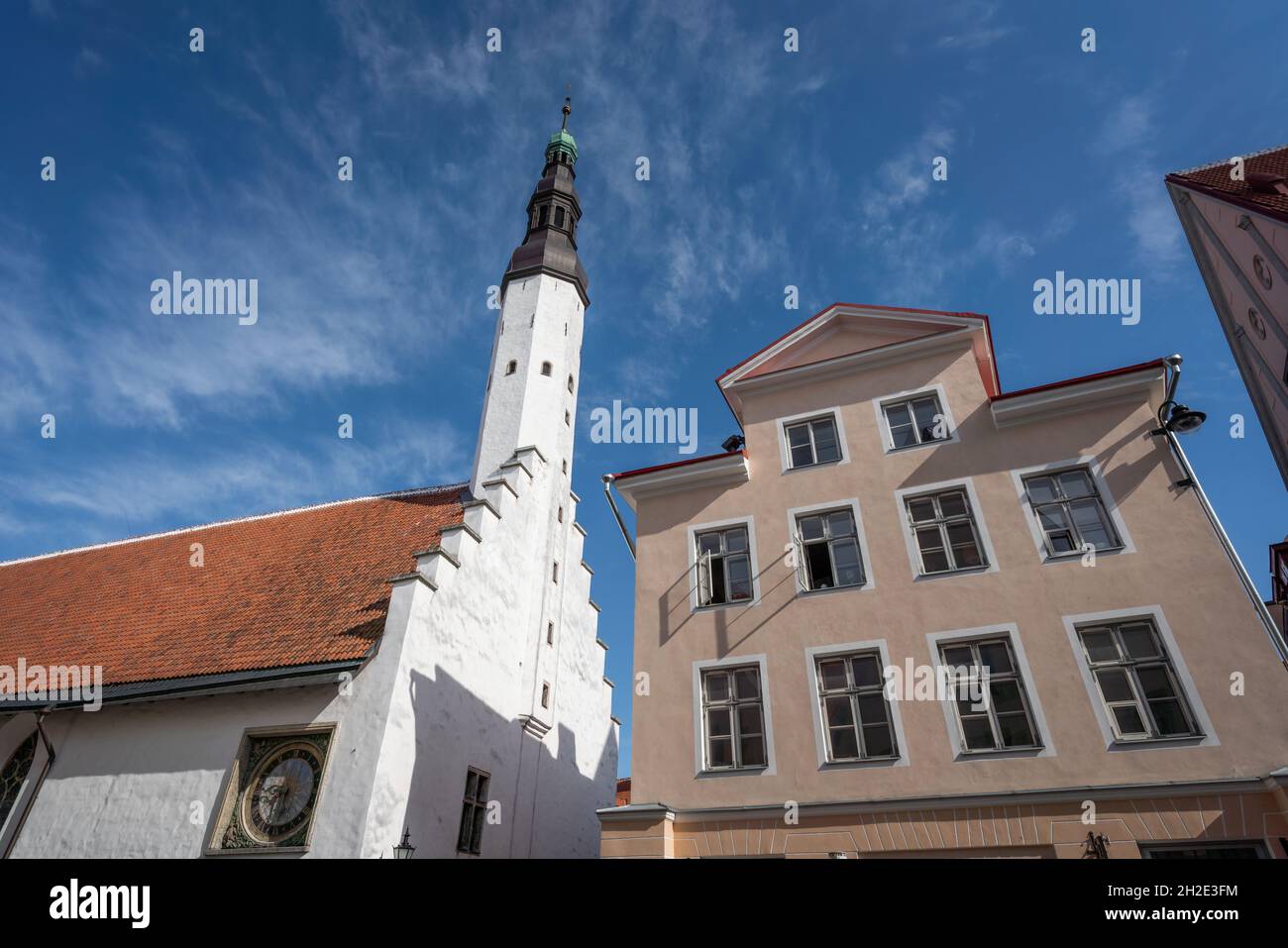 Kirche Des Heiligen Geistes - Tallinn, Estland Stockfoto