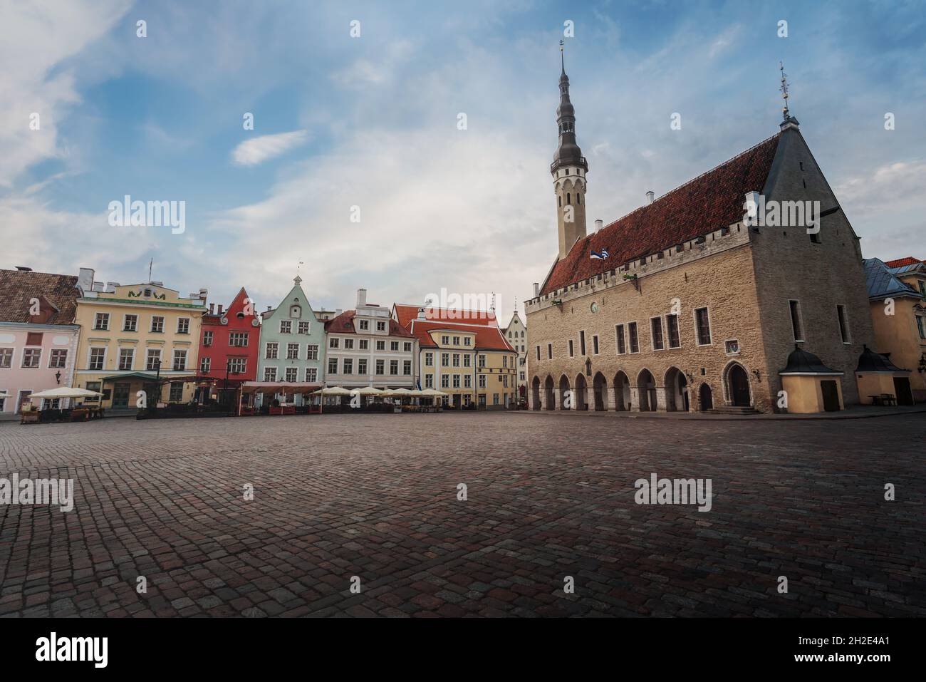 Rathausplatz Tallinn - Tallinn, Estland Stockfoto