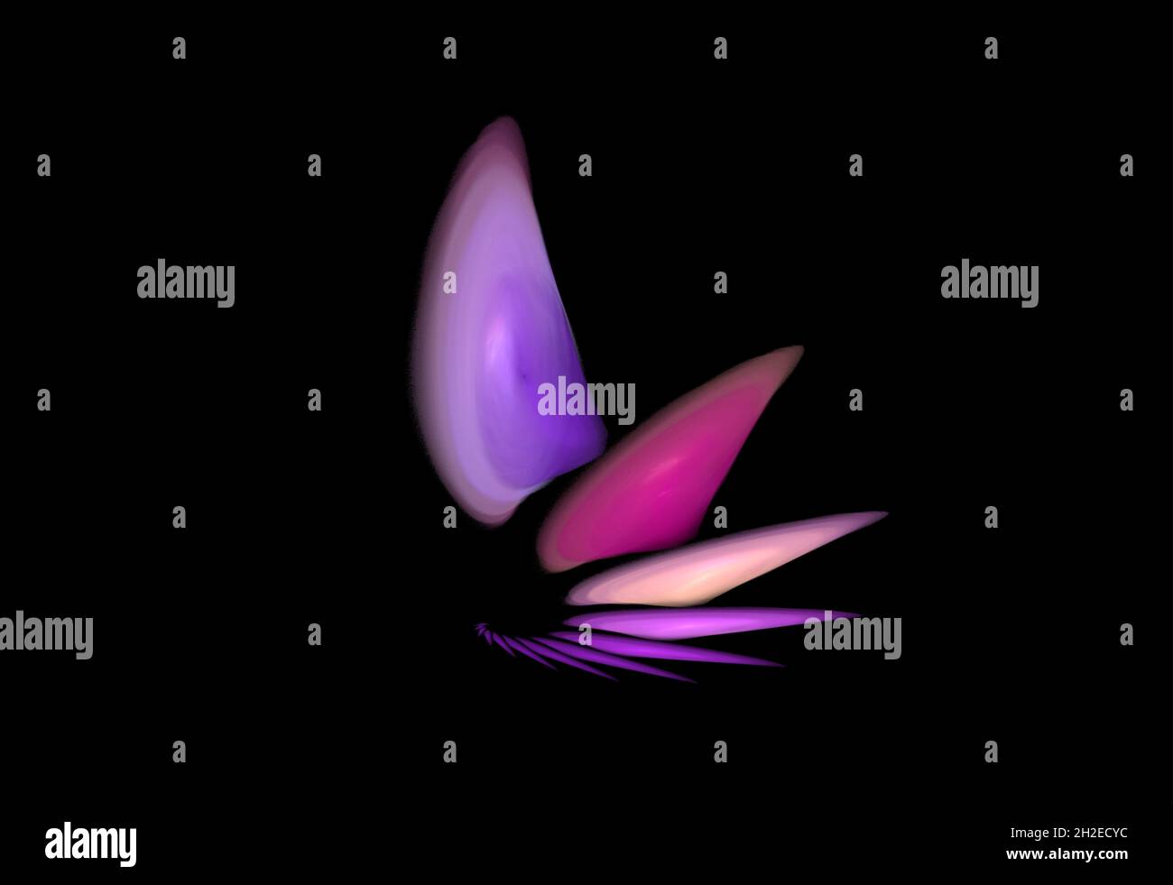 Helle Farbflecken, abstrakter Desktop-Hintergrund Stockfoto