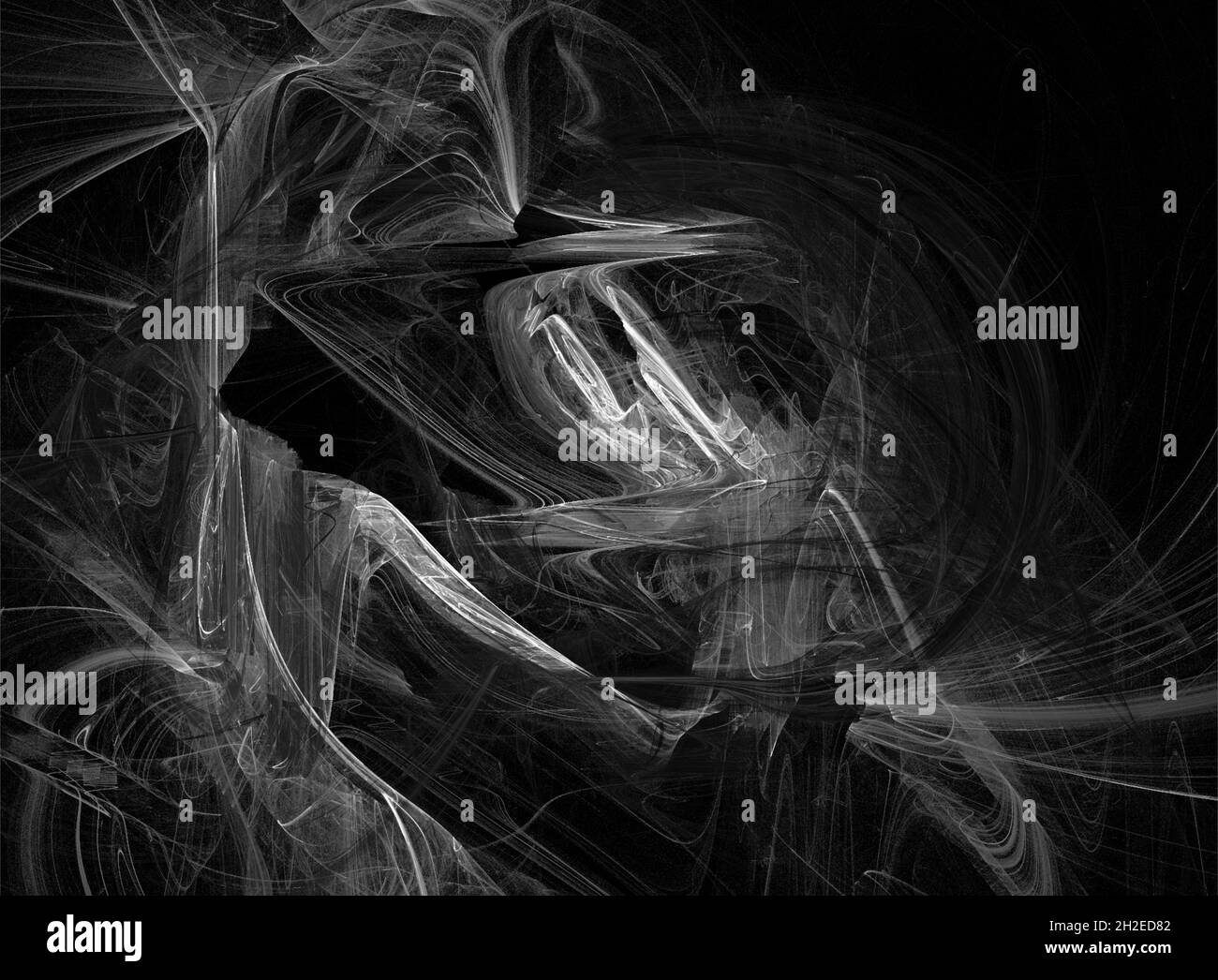 Schwarz-weiße Textur, Hintergrund für Robo-Tabelle, Grafiken, abstraktes Design, Rendering Stockfoto