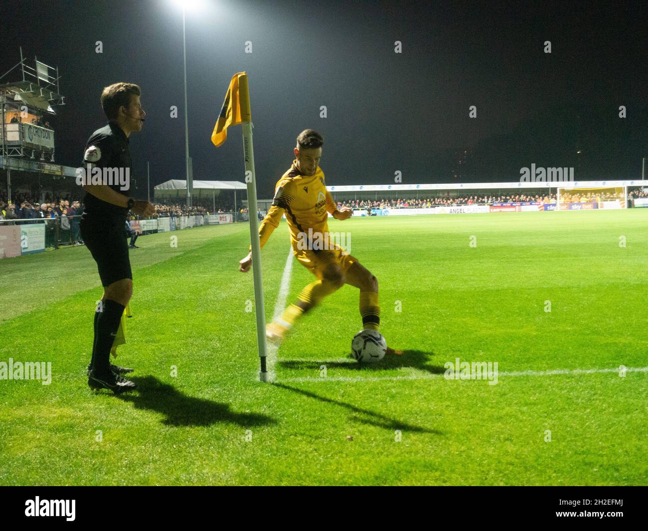 Sutton United Football Club Stockfoto