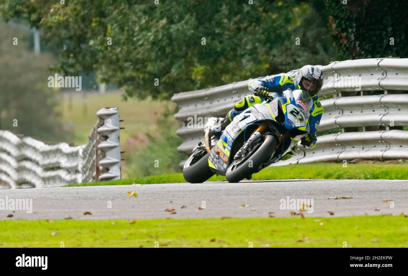 Bennets British Superbikes, 27, Bjorn Esment, Powerslide/Catfoss Racing Suzuki Stockfoto