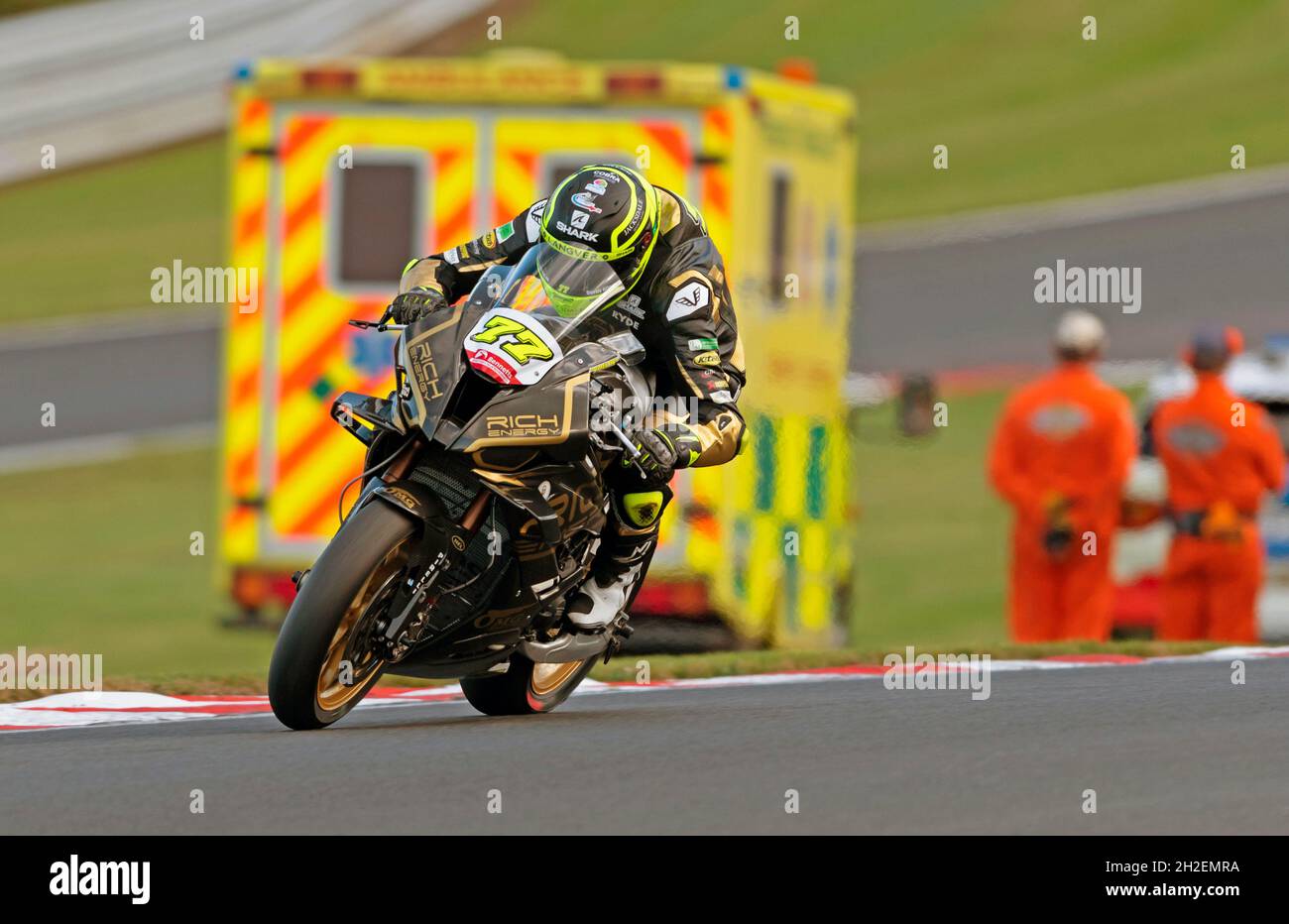 Bennets British Superbikes, 77, Kyle Ride, Rich Energy OMG Racing BMW Stockfoto