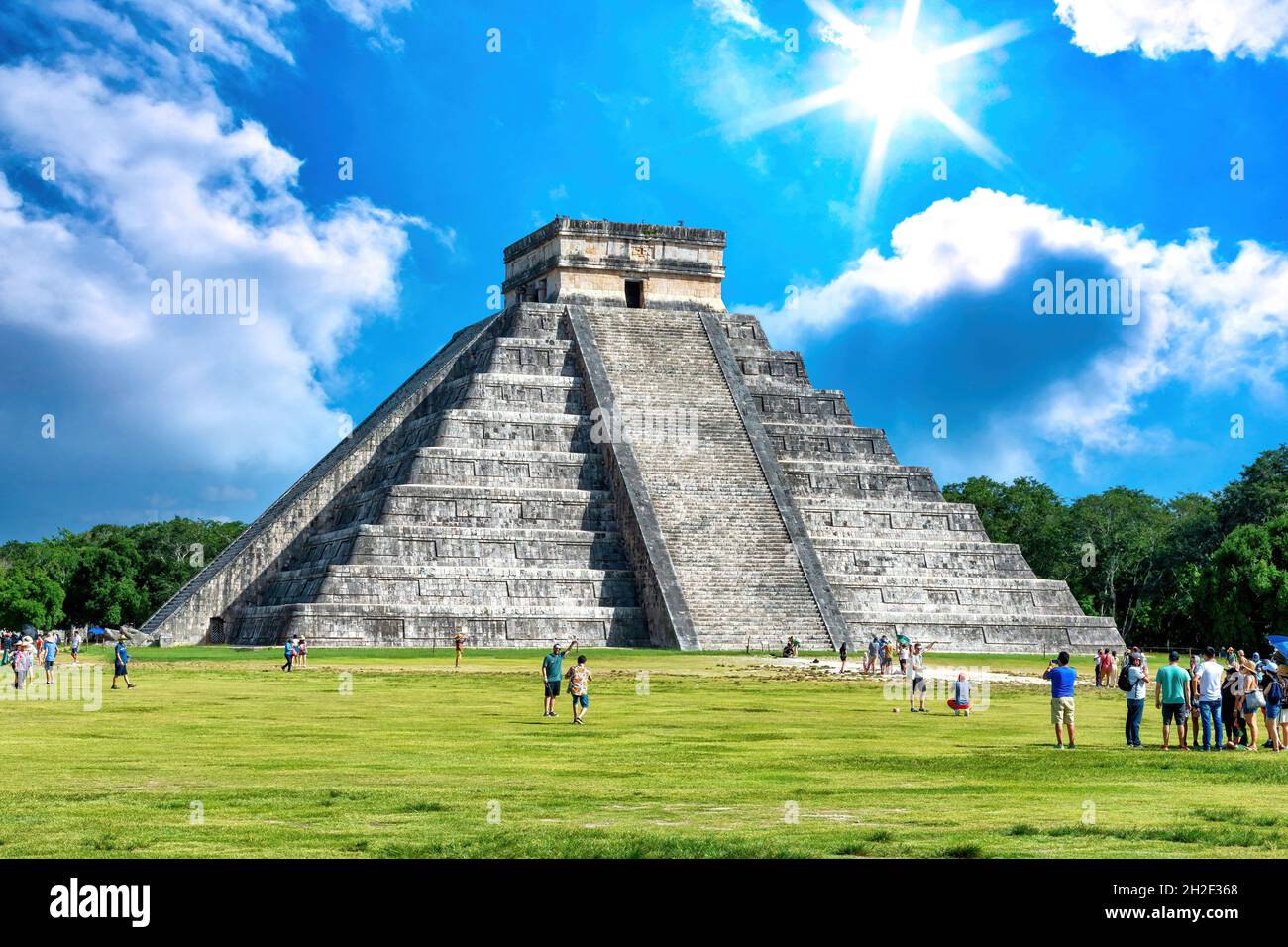 Chichen Itza, Mexiko Stockfoto
