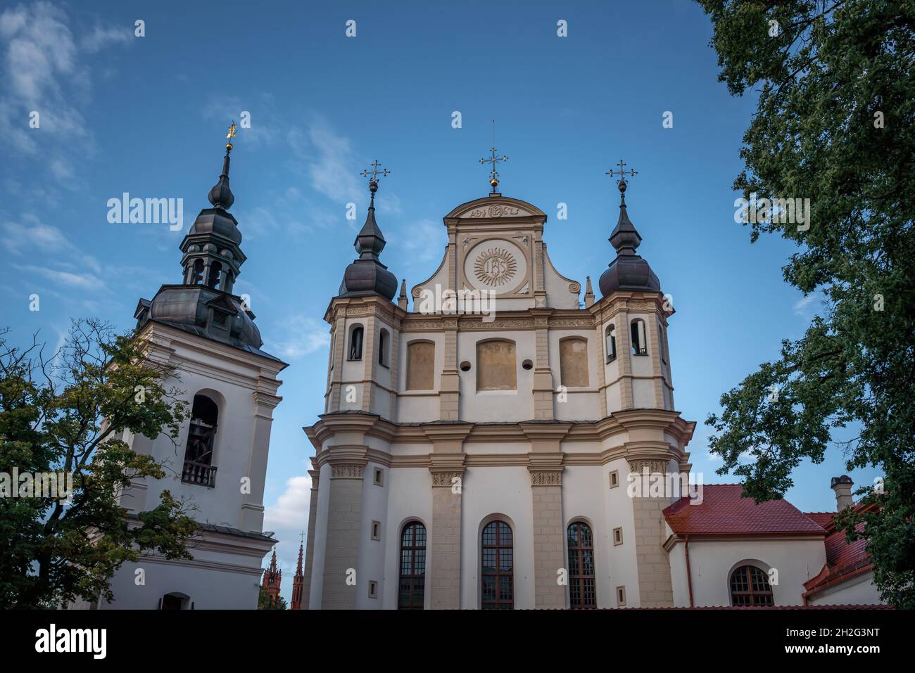 Kirche St. Michael - Vilnius, Litauen Stockfoto