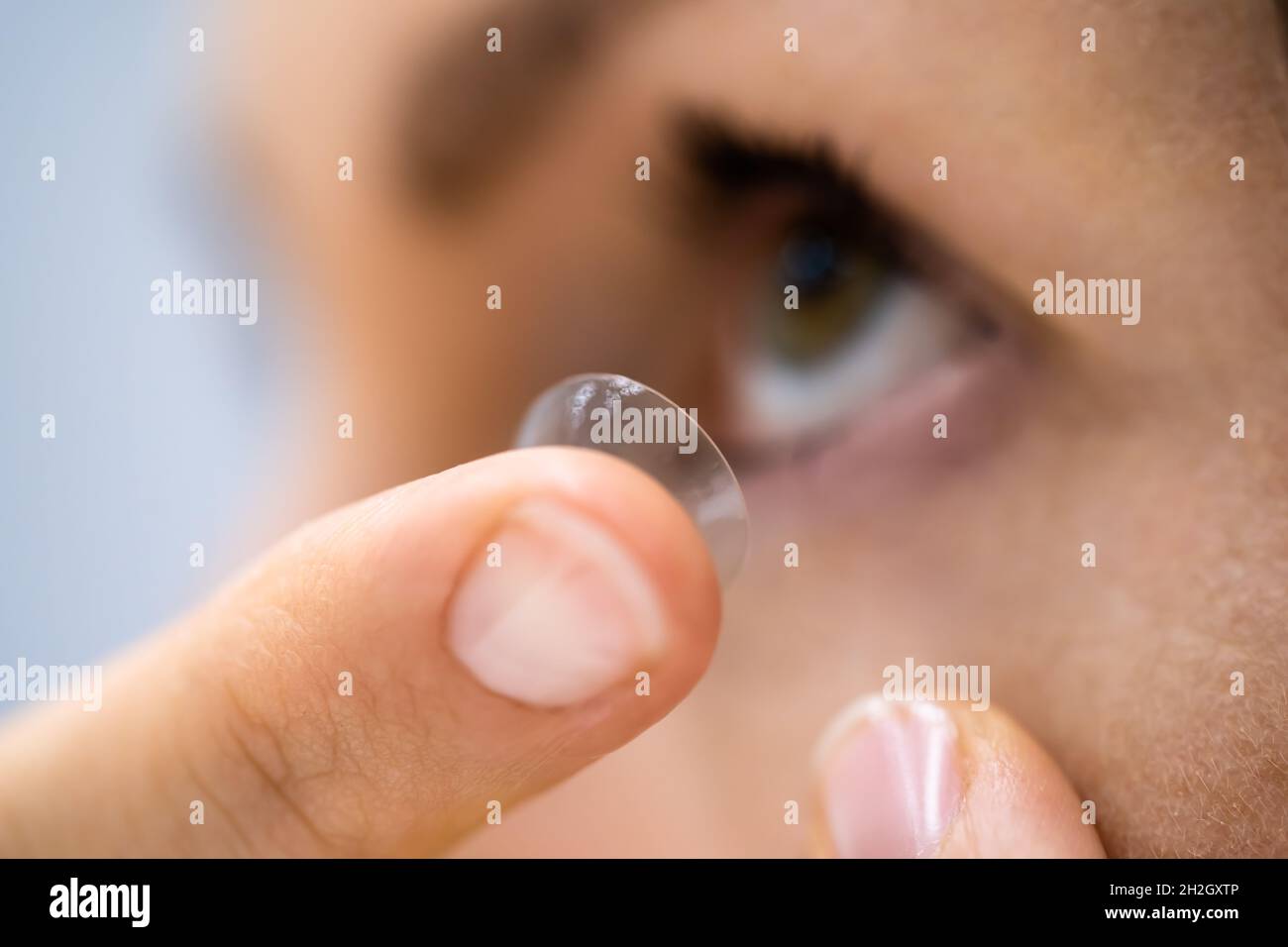 Kontaktlinsenophthalmologie Augenschutz. Augenbrille Für Die Augenheilkunde Stockfoto