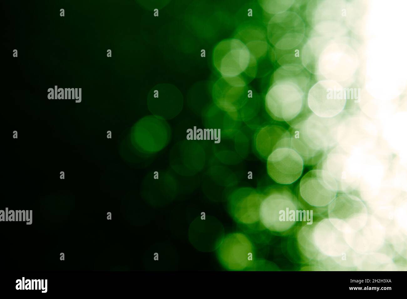 Grafisches Element mit Reflexionen und Blasen Stockfoto