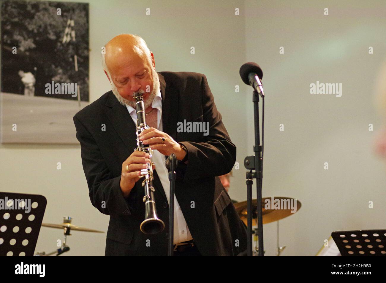 Pete Allen, The Pete Allen Band, Deanwood Park Golf Club, Newbury, Berks, 10. Oktober 2021. Stockfoto
