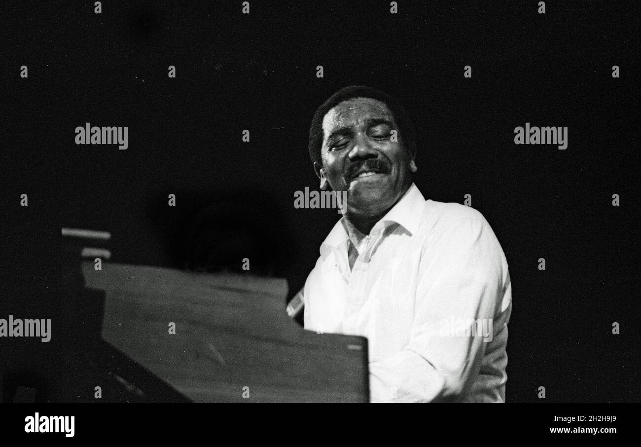 Jimmy Smith, Lewisham Jazz Festival, London, Oktober 1986. Stockfoto