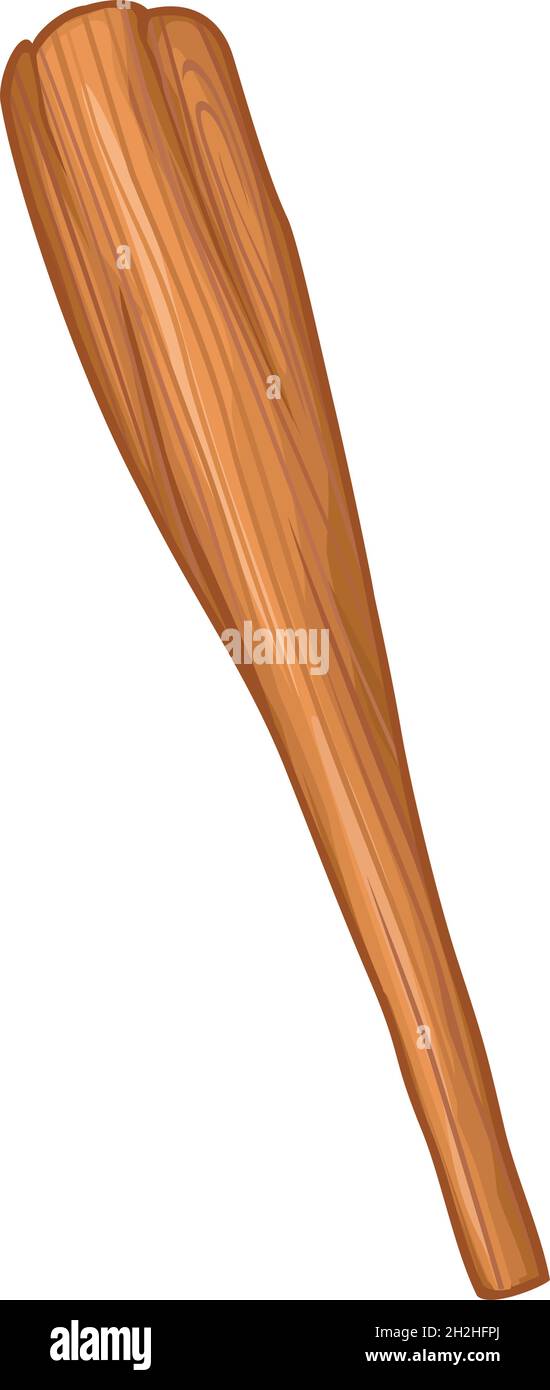 Vektor-Illustration aus Holz Stock Vektor