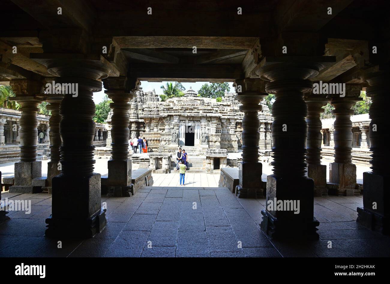 Chennakeshava Tempel in somnathpur, mysore, indien Stockfoto