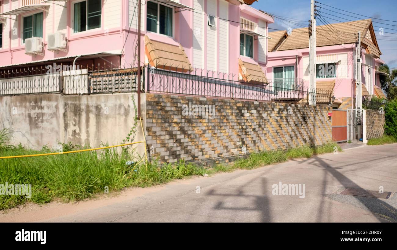 North Central Pattaya Wohngebiet Pattaya Thailand Stockfoto