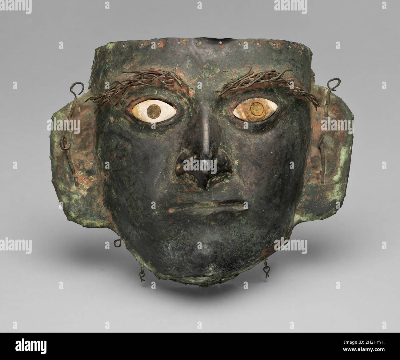 Maske, 100 v. Chr./n. Chr. 500. Stockfoto