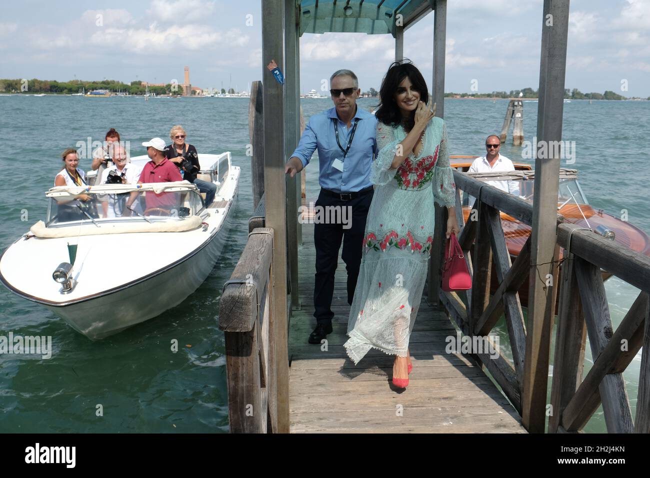 Die Schauspielerin Penelope Cruz kommt am 06. September 2017 auf die 75. Internationalen Filmfestspiele von Venedig in Venedig, Italien. (MVS) Stockfoto