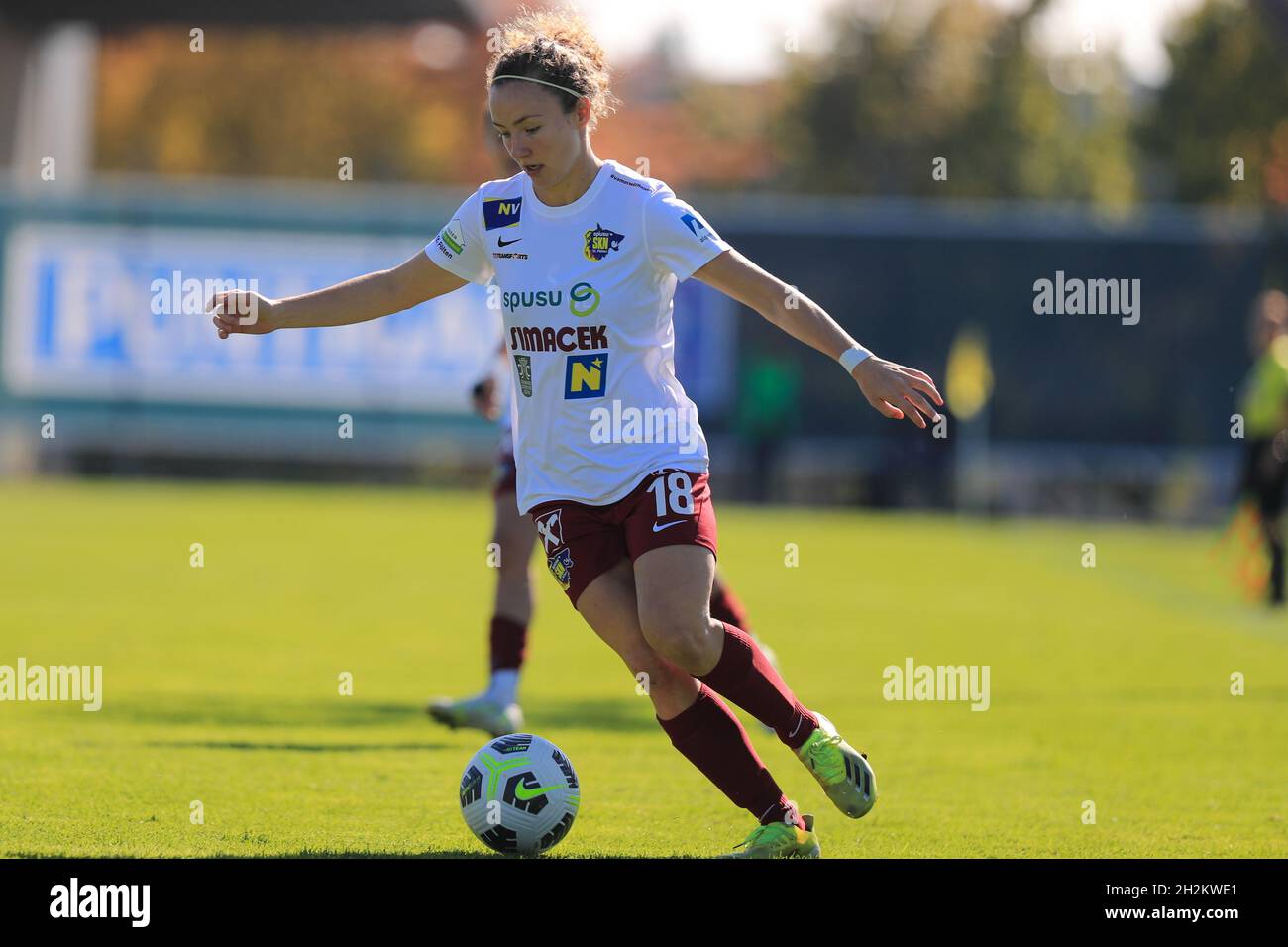 Beim Planet Pure Frauen Bundesligaspiel Sturm Graz gegen SKN St. Polen Frauen in Wien Österreich Tom Seiss/ SPP Stockfoto