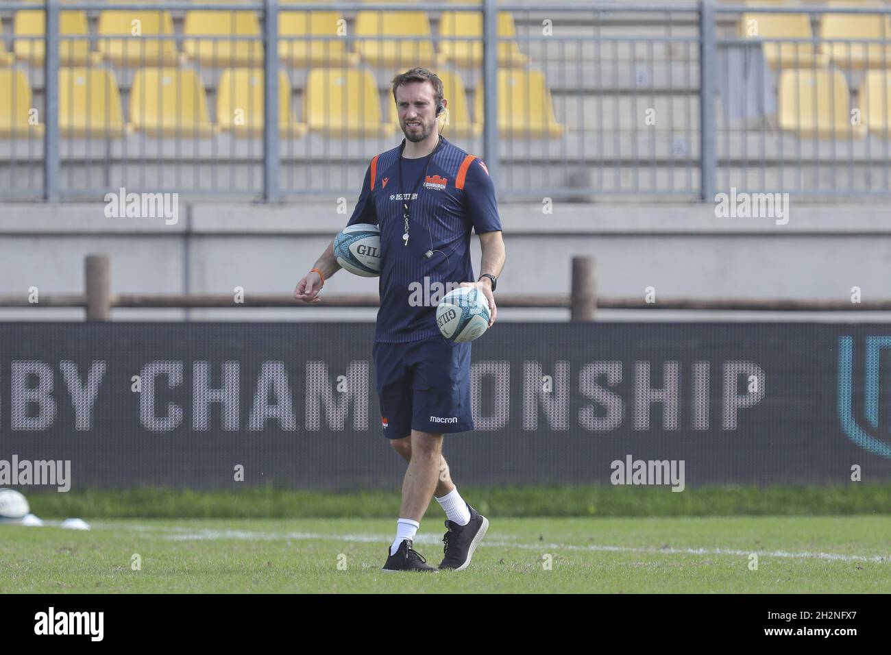Stadion Sergio Lanfranchi, Parma, Italien, 23. Oktober 2021, Mike Blair (Edinburgh) während des Spiels Zebre Rugby Club vs. Edinburgh - United Rugby Championship Stockfoto