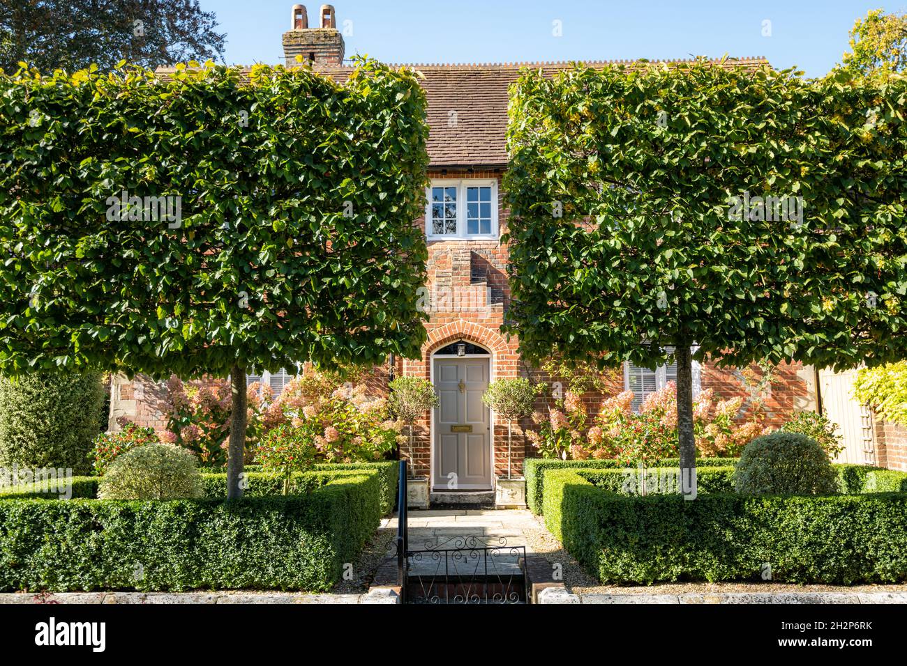 Christies Hospital-Almshouses, gegründet 1607 vom Kaufmann Peter Symonds in Winchester, Hampshire, Großbritannien Stockfoto