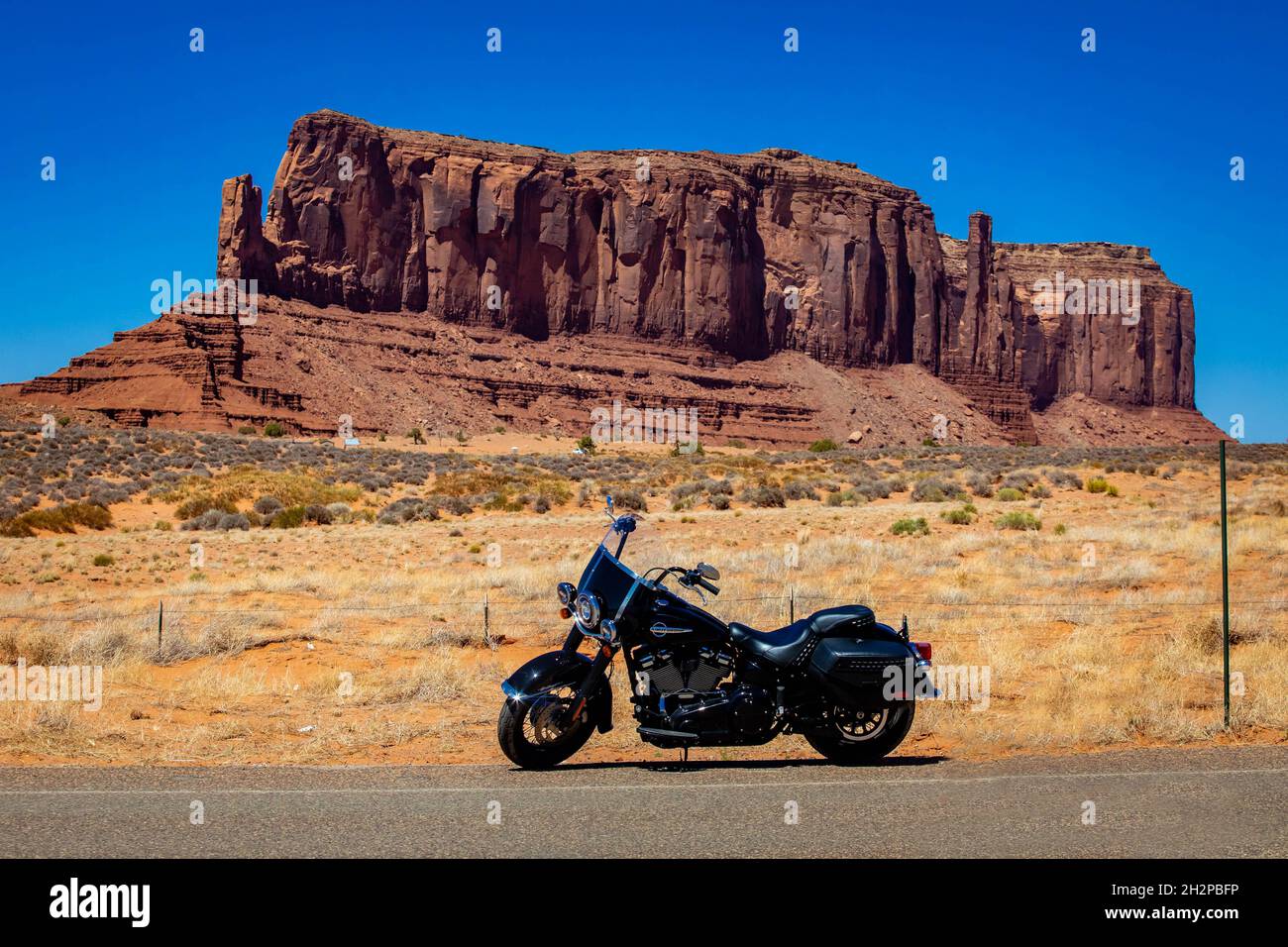 USA, ARIZONA, UTAH, MONUMENT VALLEY Stockfoto
