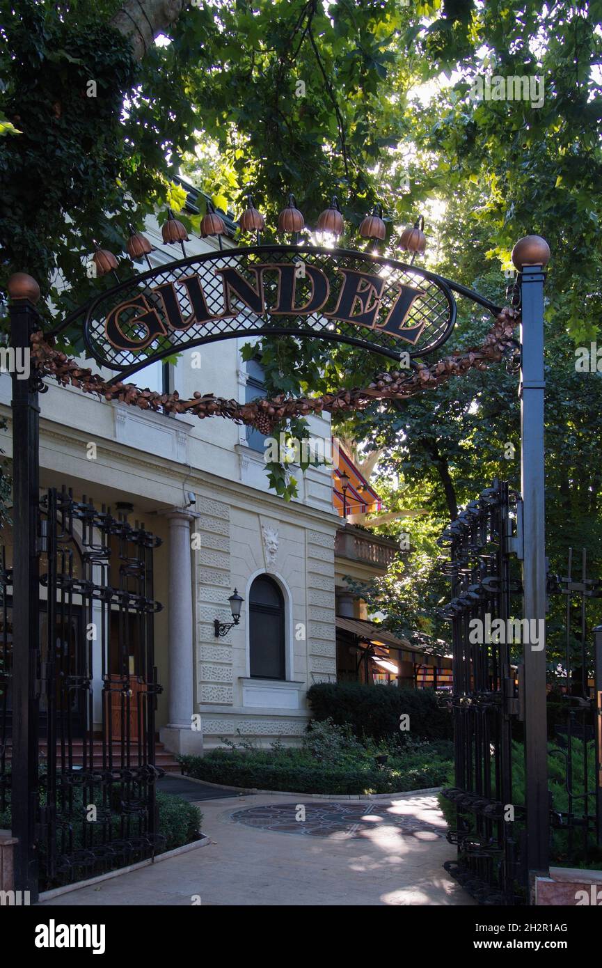 Ungarn, Budapest, New York Café, früher Café Hungária, Erzsébet Körút 9-11, Teil des Hotels New York Palace, erbaut 1891-1895 von Alajos Hauszmann | H Stockfoto