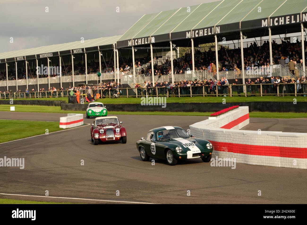 Oktober 2021 - Rennen beim Goodwood Members Meeting 78 Stockfoto