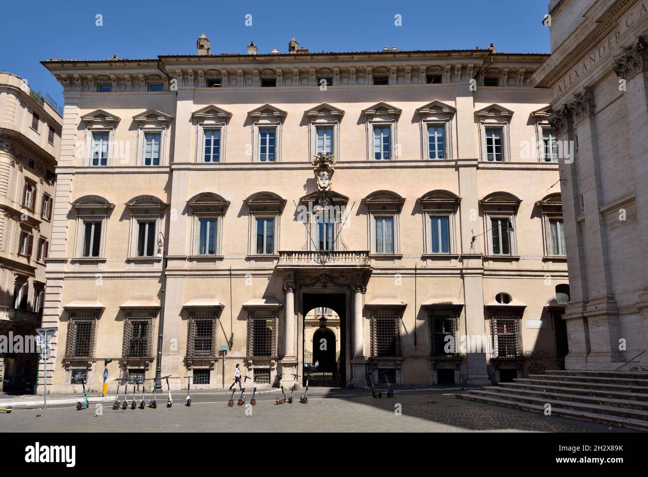 Palazzo Altieri, Piazza del Gesù, Rom, Italien Stockfoto