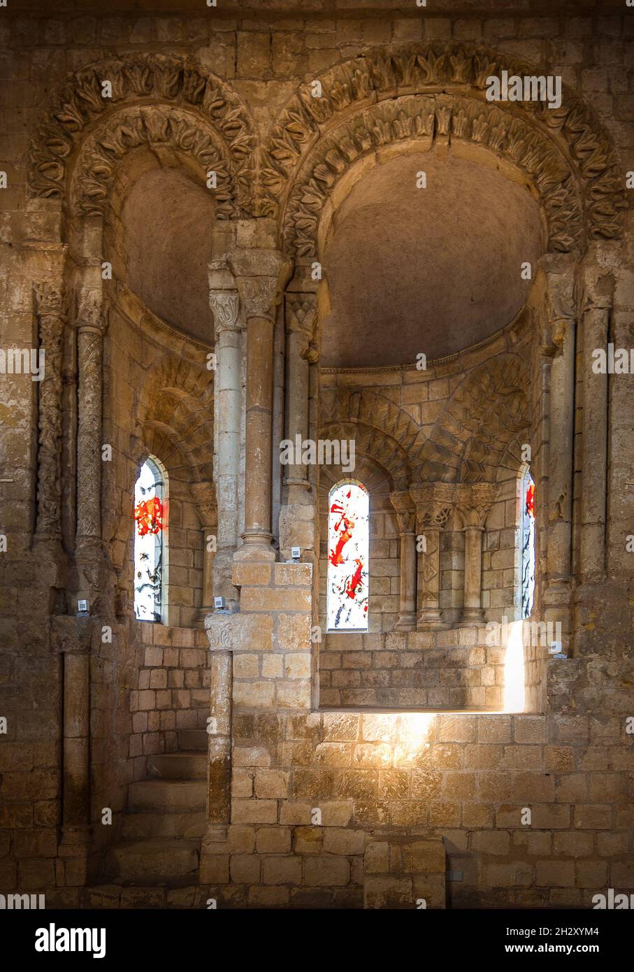 FRANKREICH. INDRE-ET-LOIRE (37) DAS PRIORY LA RICHE SAINT-COSME IST EINE STIFTUNG DES KAPITELS ST. MARTIN OF TOURS, GEGRÜNDET VOM JAHR 1000 BIS 17 Stockfoto
